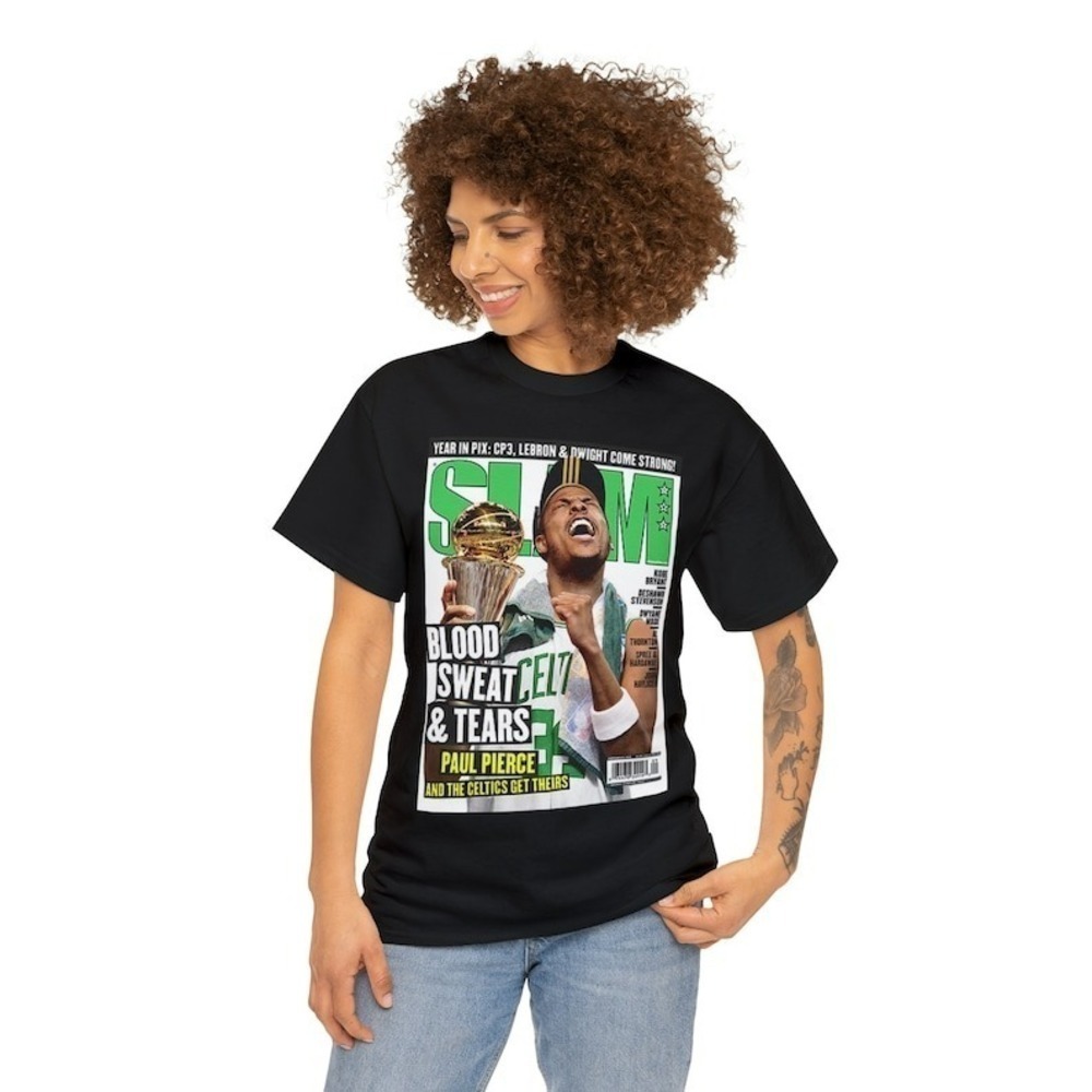 Tee Shirt Paul Pierce Boston Celtics Blood Sweat Tears